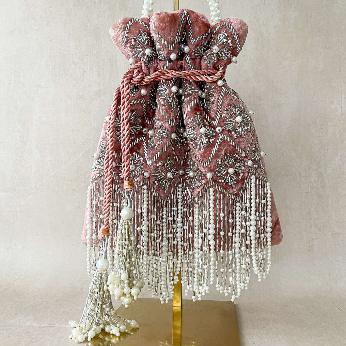 Kiara Potli (Tea Pink)