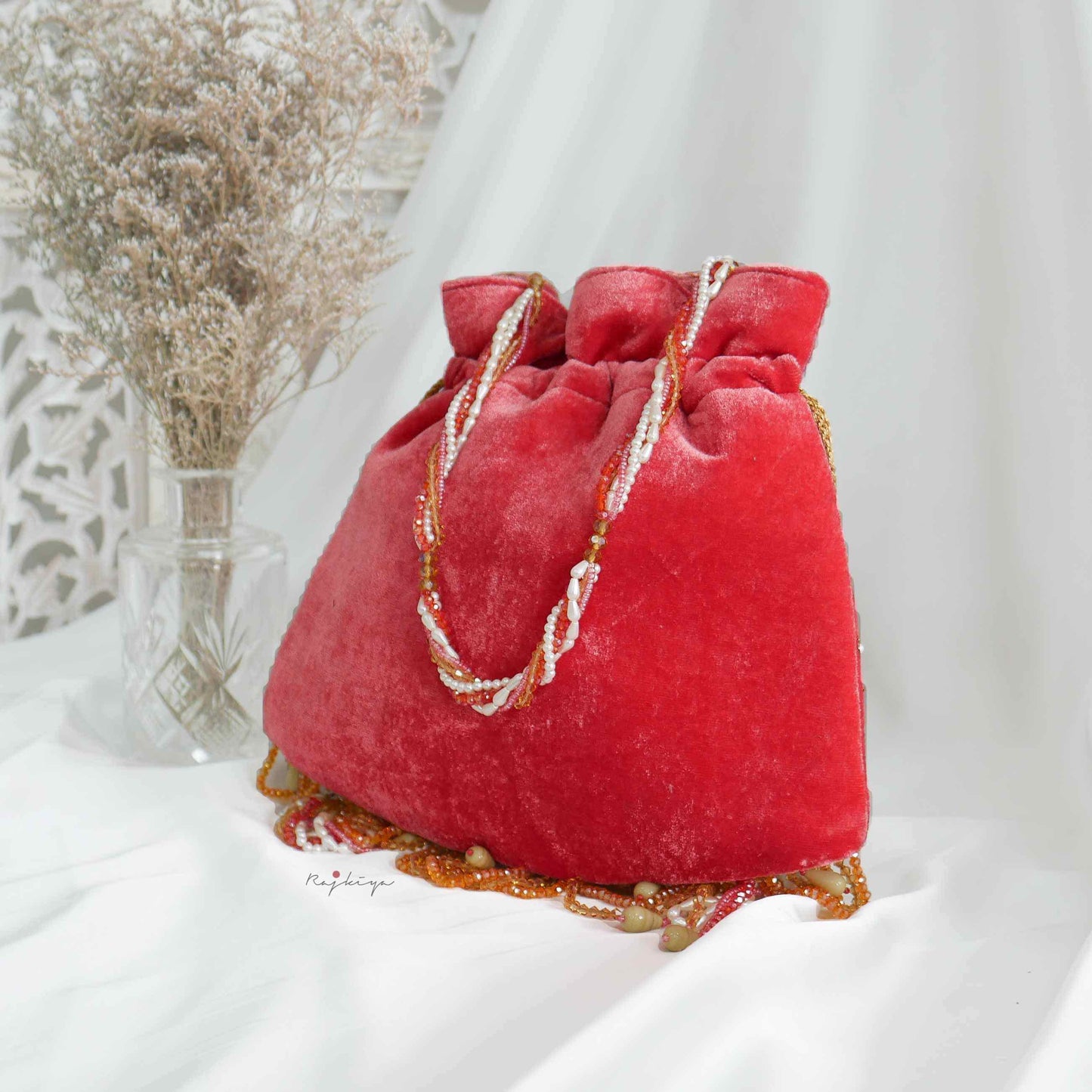 Kiya Potli (Tea Pink)
