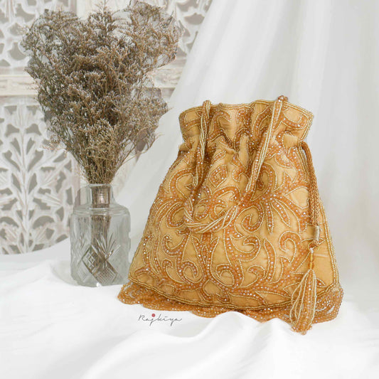Uma Potli (Light Gold)